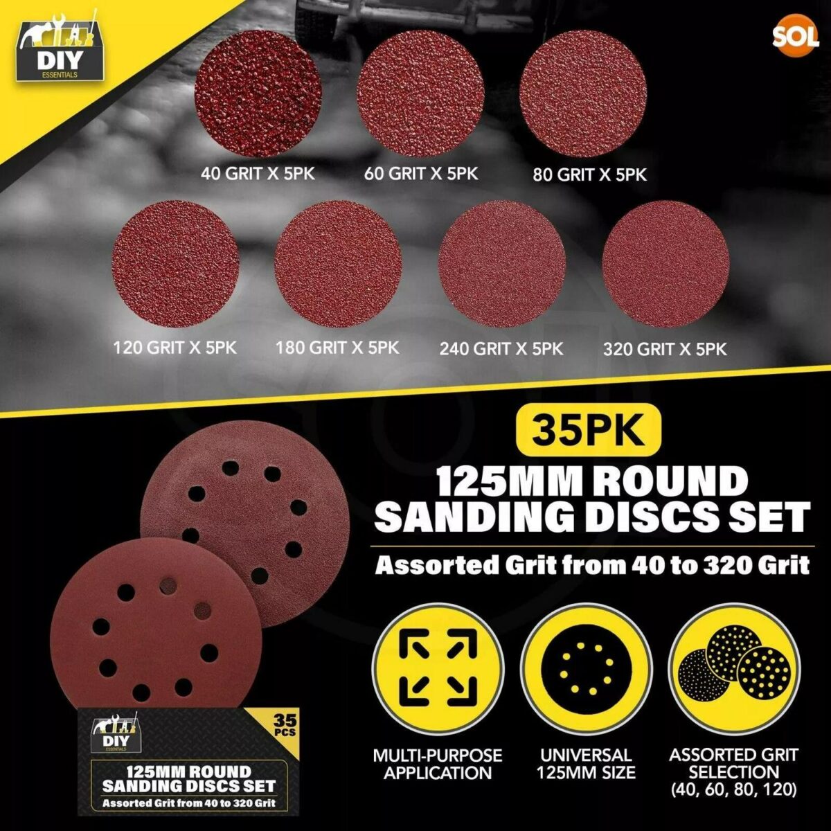 35X 125mm Sanding Di 97083ec91dcd4e41c9d0929897343304
