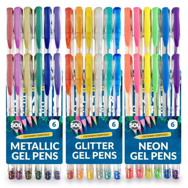 36 144 Pack Gel Pens e149ed3e54b104292d9ae1405ee621aa
