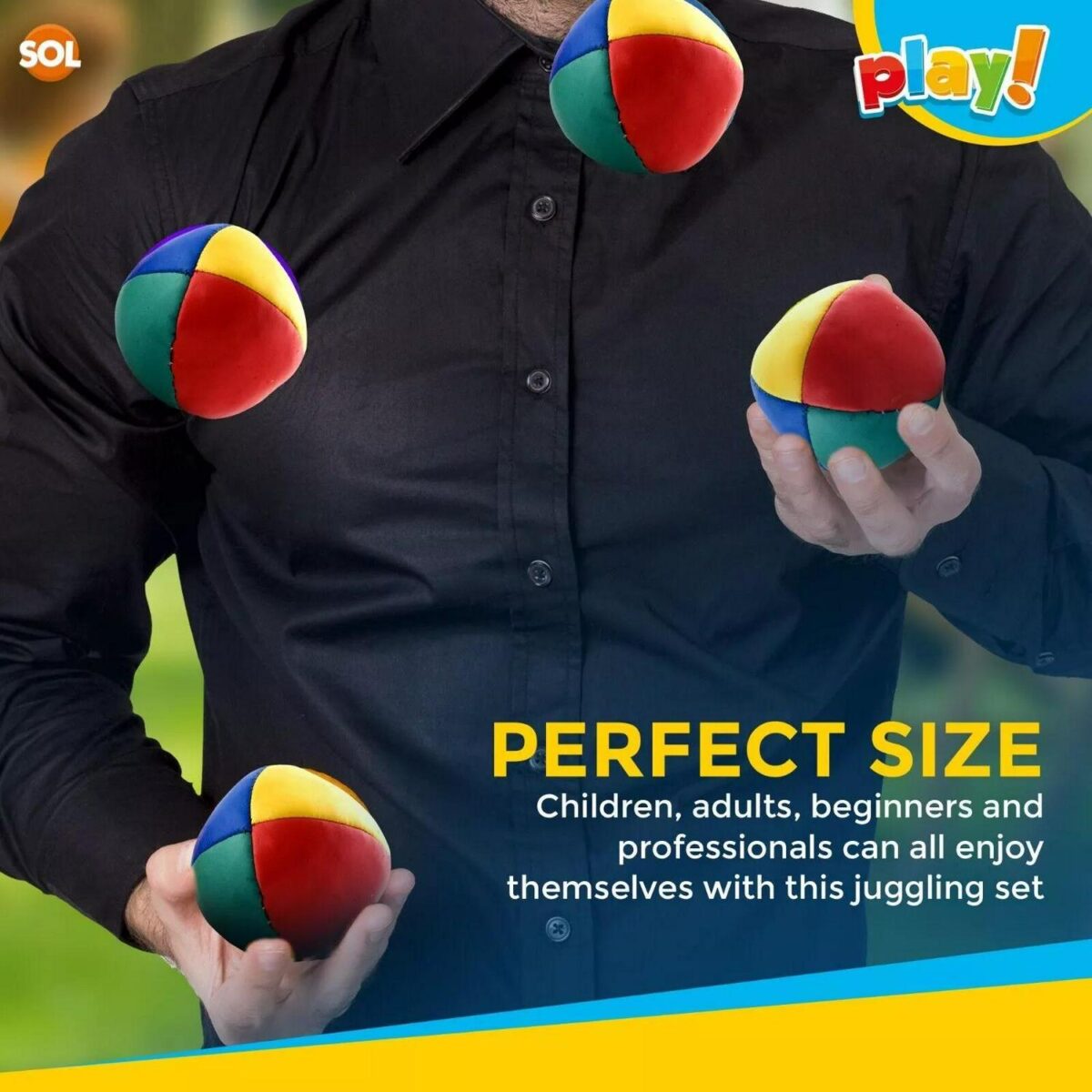 3 36pk Juggling Ball 821ec664609cb888a6b0788e877cca90