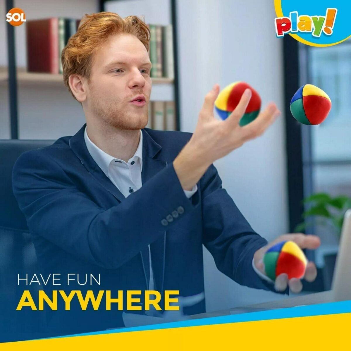3 36pk Juggling Ball c7973a629dbd7095752f39440a0b37e5