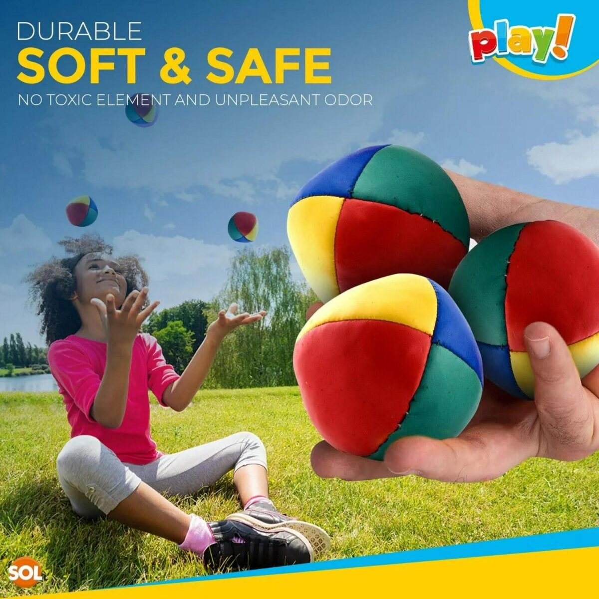 3 36pk Juggling Ball cd0c64bb6e4c22a90e79c12ac6338c4f