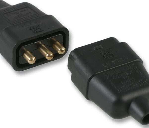 3 Pin In Line Rubber 973e542b4029e3f34578379497449e35