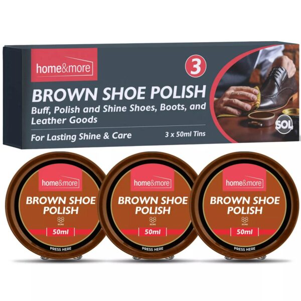 3pk Wax Shoe Polish fdac3fd86a3509b82fa2917eab1a869a