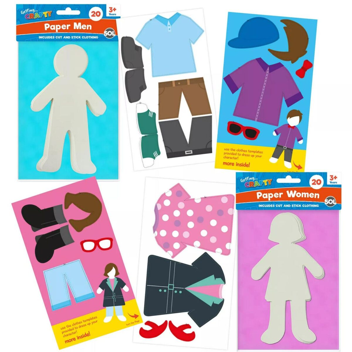 40 Paper People Cut 15ce782e7f5f295887cb735dd1e82888