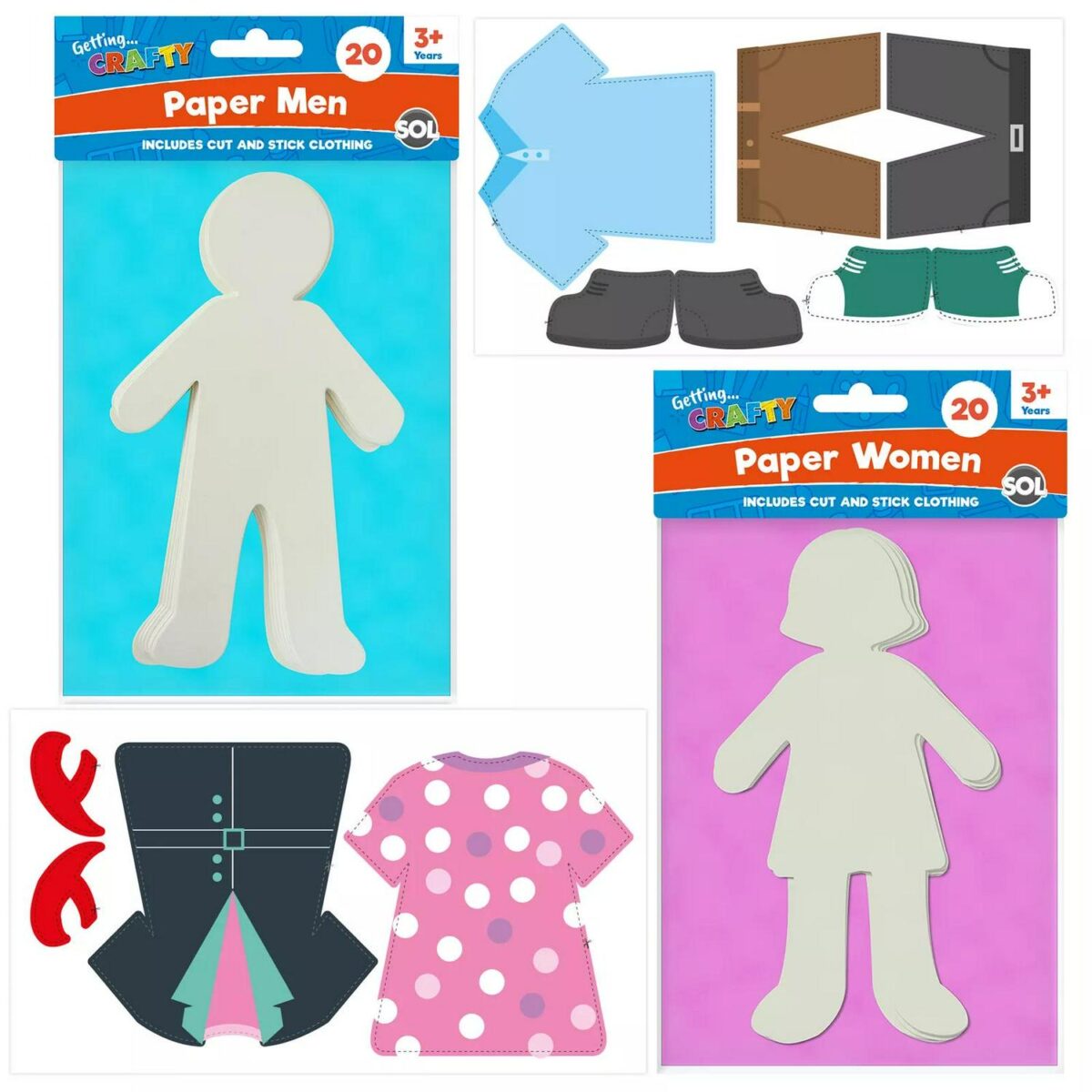 40 Paper People Cut 6c37e87ca51645719fed881fb2c0e868