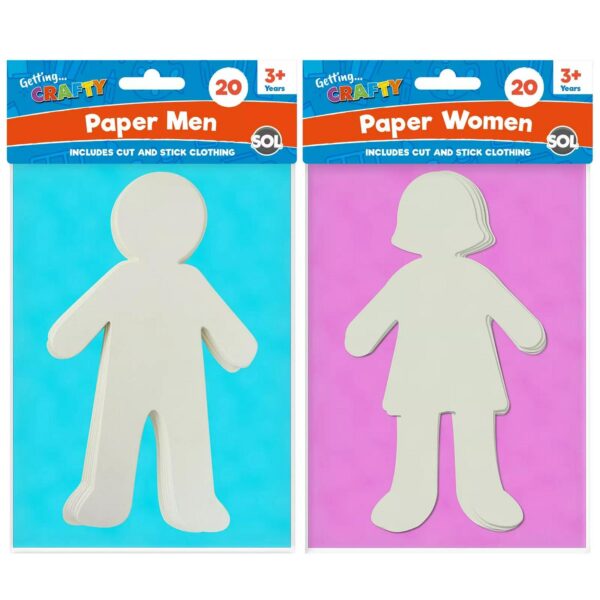 40 Paper People Cut 8cd4dbf365055649222045c682d72117