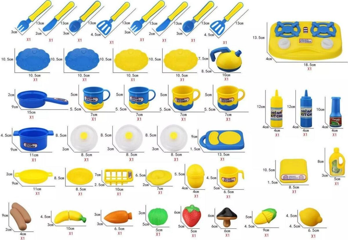 43 pieces Cookware P 6914219e849c86a6c098f6baf58b92ce