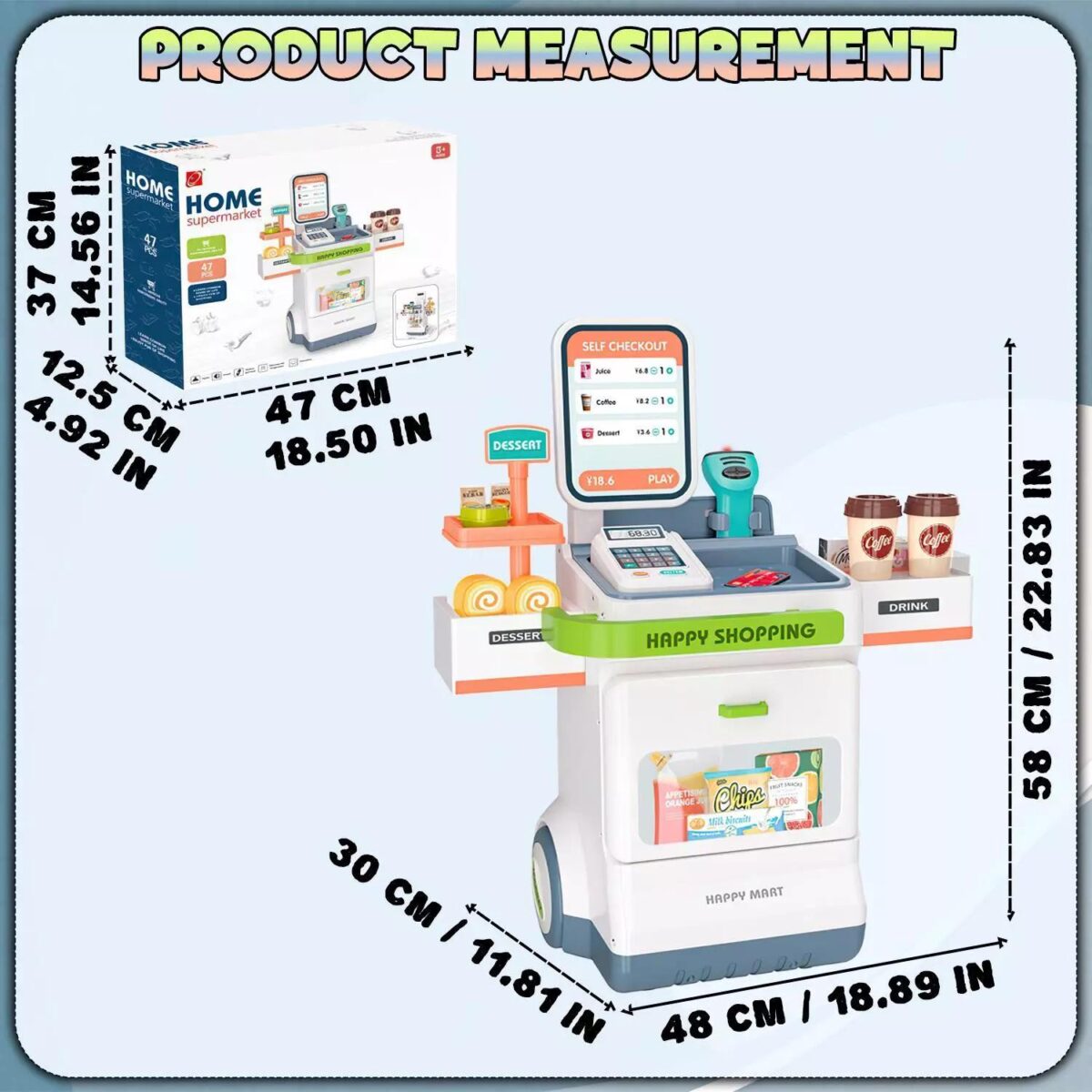 48PCS Supermarket Pr af75fcc4ba3e73f81dc322fe2672813a