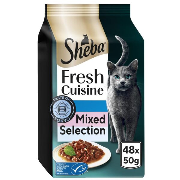 48 x 50g Sheba Fresh 0152da4b93a4e429214a1f3c86e2f929