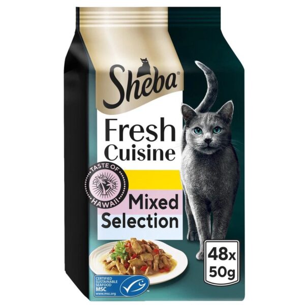 48 x 50g Sheba Fresh 67701af7e04fd9fe9dbc491dd473fa98
