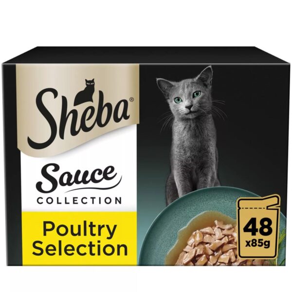 48 x 85g Sheba Sauce da617b85b71eaed5f21c05b9cd30c7f7