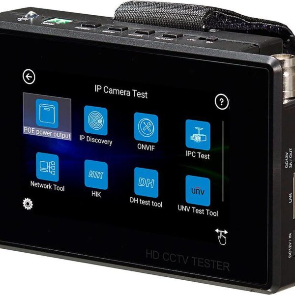 4K CCTV IP Camera Test Monitor, 4  PoE-