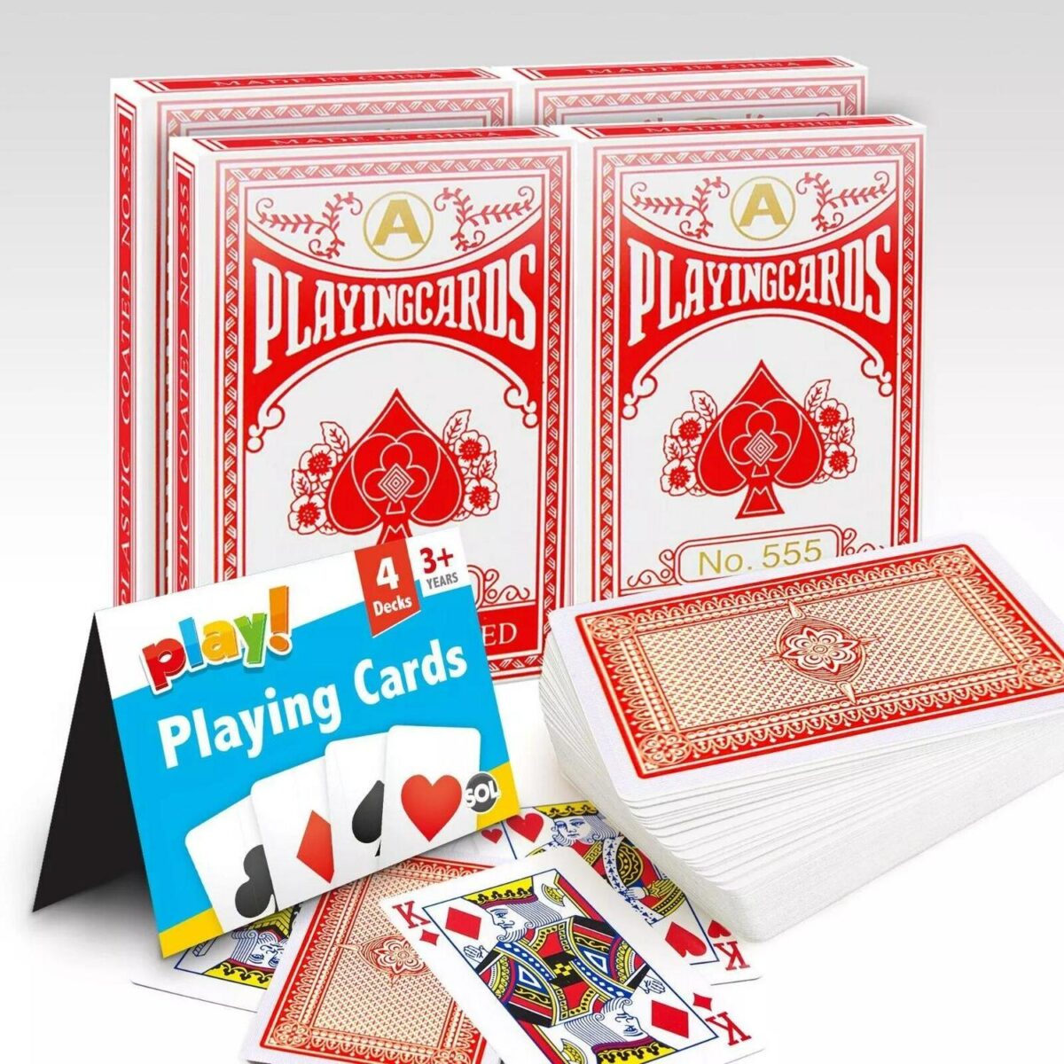 4 Pack Playing Cards b6475f93253be79abec817b77f49668a