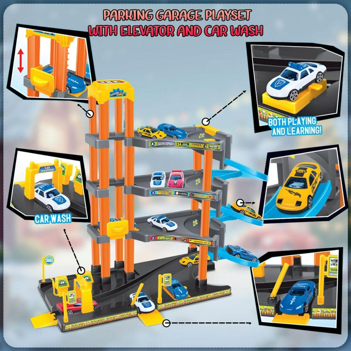 4 Storey Parking Gar e44626889f8270d6a25fb384f0d360b4