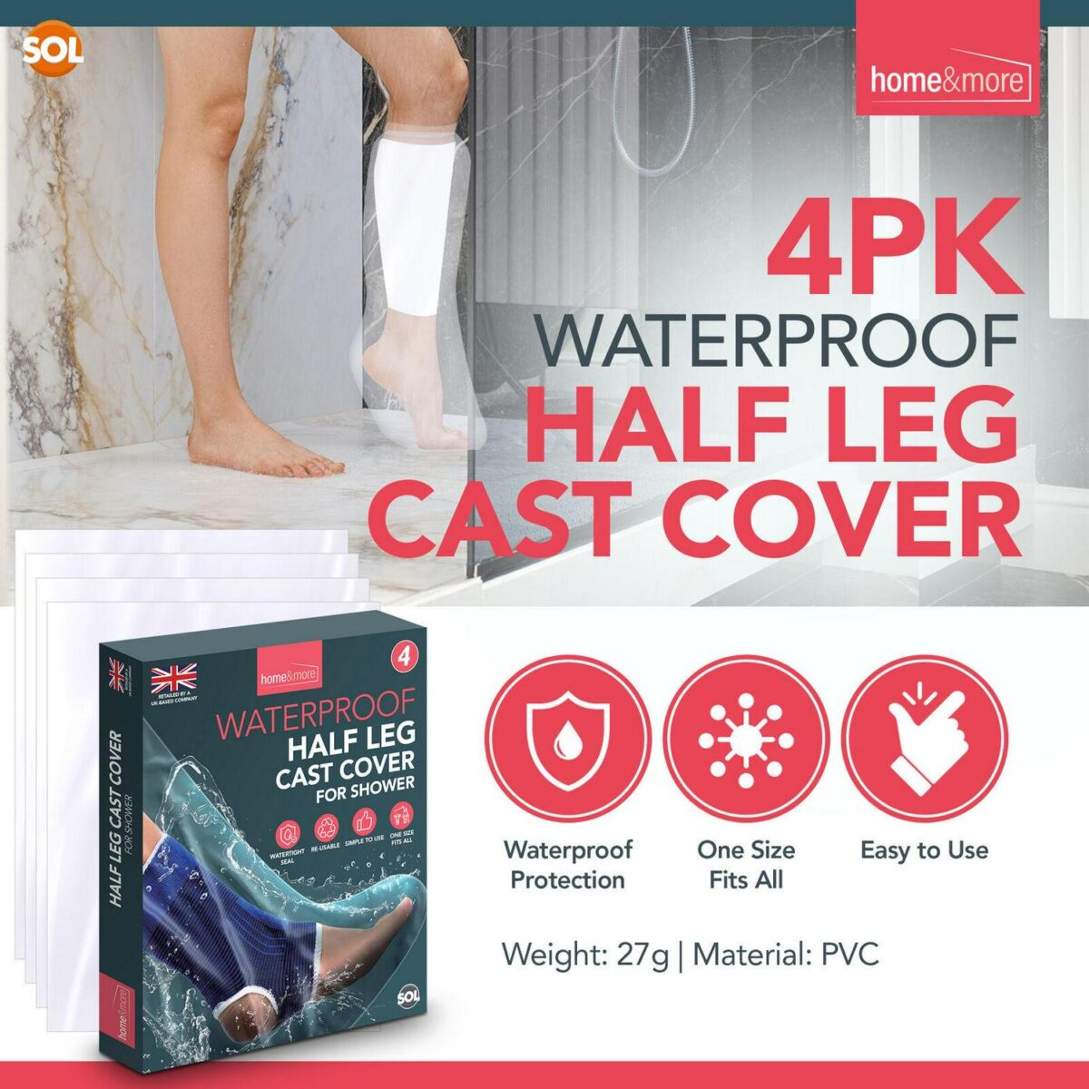 4 Waterproof Half Le ba58f0bb521fa9fba785cd1a61422c21