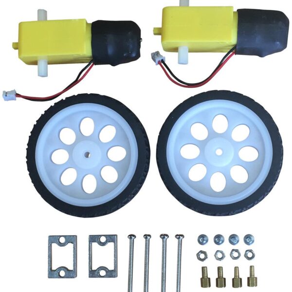 4 Wheel Drive Pack for Pi2Go Mk2-