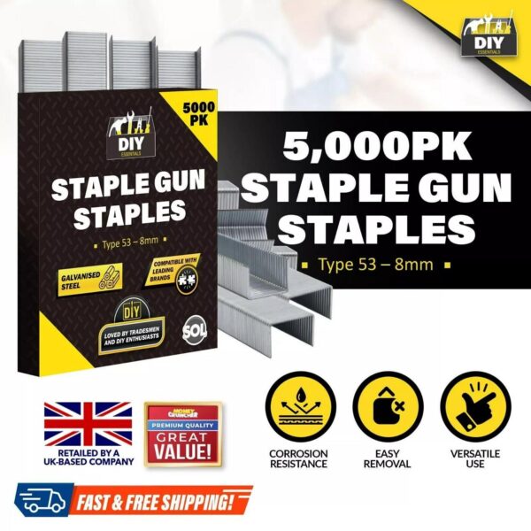 5000 Staples for Sta cba9ece75d3a42cfed1493694b6dfc09