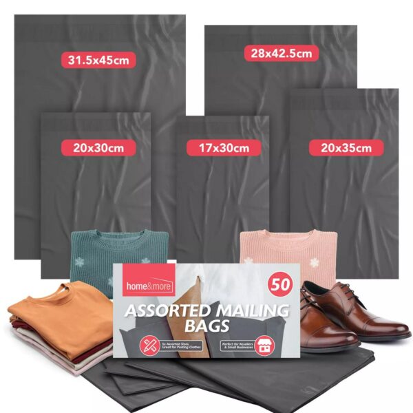 50 Grey Mailing Bags 3ac7aa76b52bfb93c6656743a004f07d
