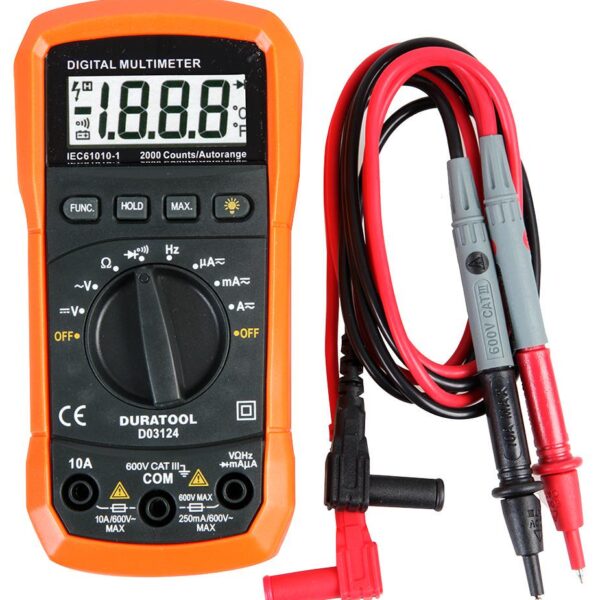 600V AC/ DC Auto Ranging Digital Multimeter-