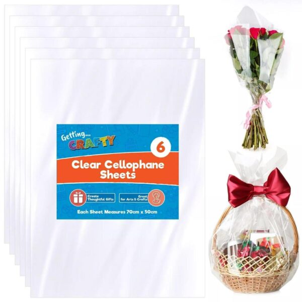 6 12pk Clear Celloph af82b542554f32befd7eb09f652cc2df