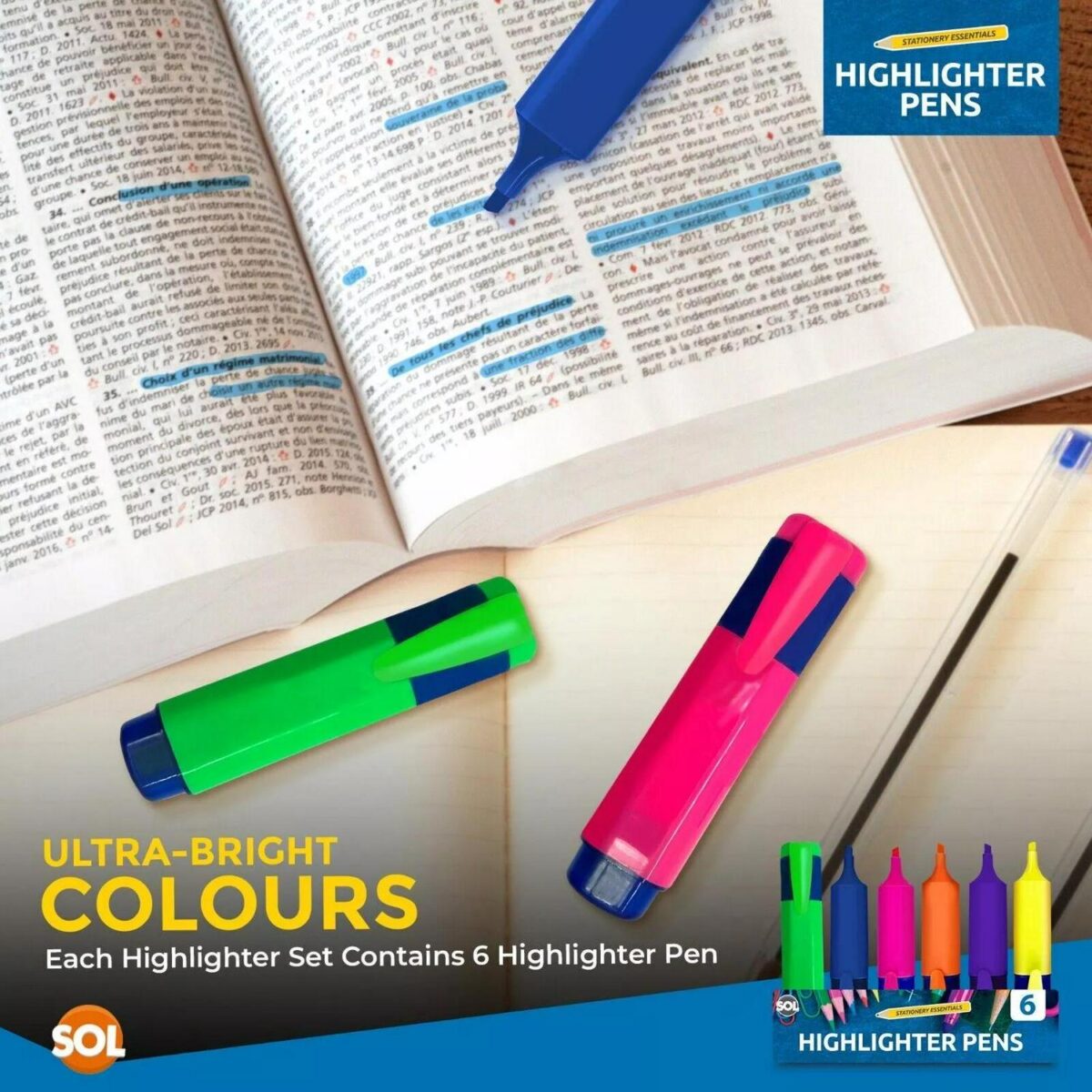 6 144 Assorted Highl 9ba2042ed230e7cc13eb3c81ba836a69
