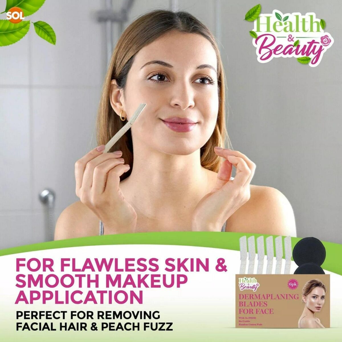 6 18pk Dermaplaning 5e7ac853022d6034b2d3c90d137ae3f2