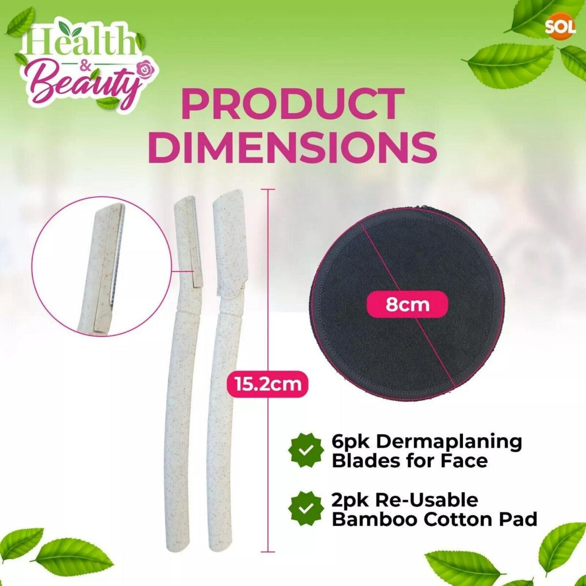 6 18pk Dermaplaning 6a337b2a835c2e0d69b2b2da510c950b