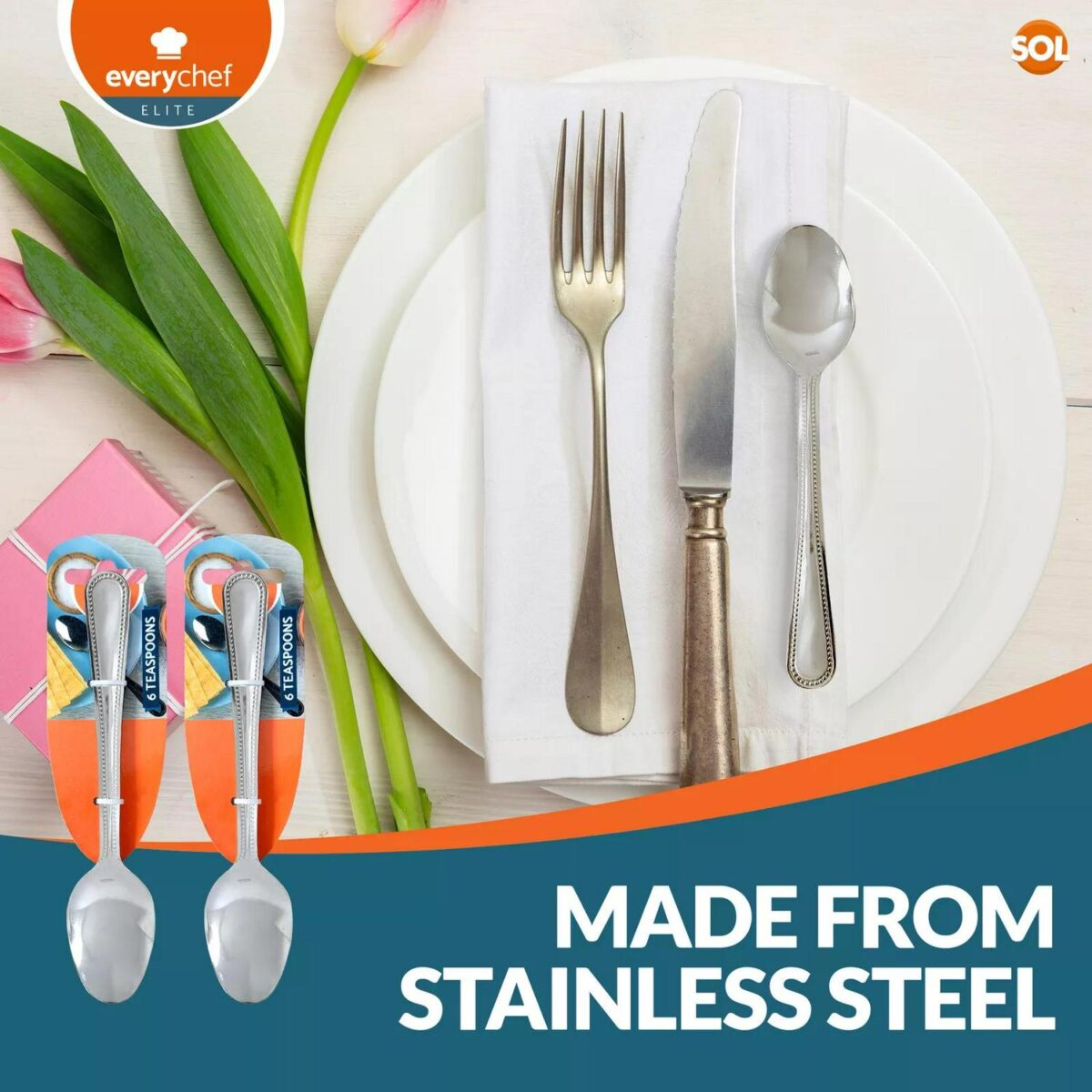 6 36 Tea Spoons Stai 381fb6c2c66a6ffbf9205a1310684a30