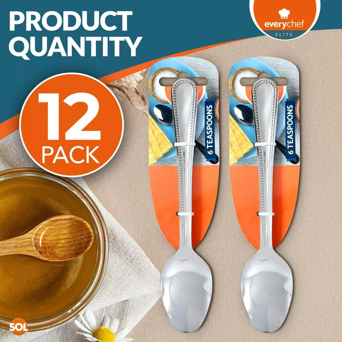 6 36 Tea Spoons Stai 62b8227993c97b4054e305cccf83d0a5