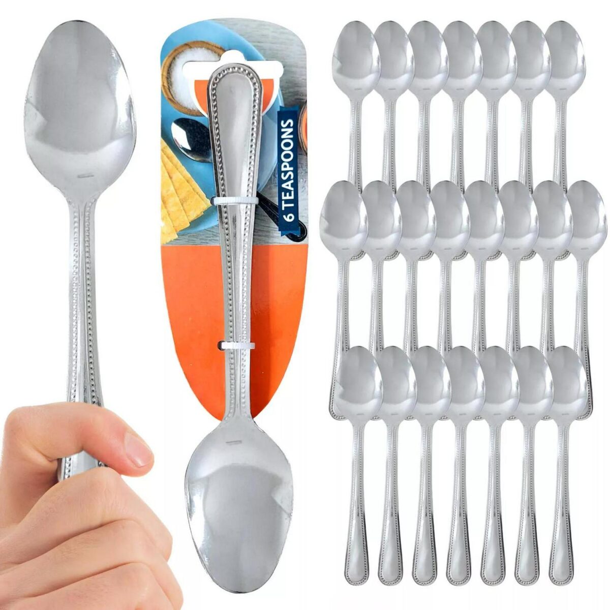 6 36 Tea Spoons Stai df6cfcf9a9b172fee16c012eaf639333