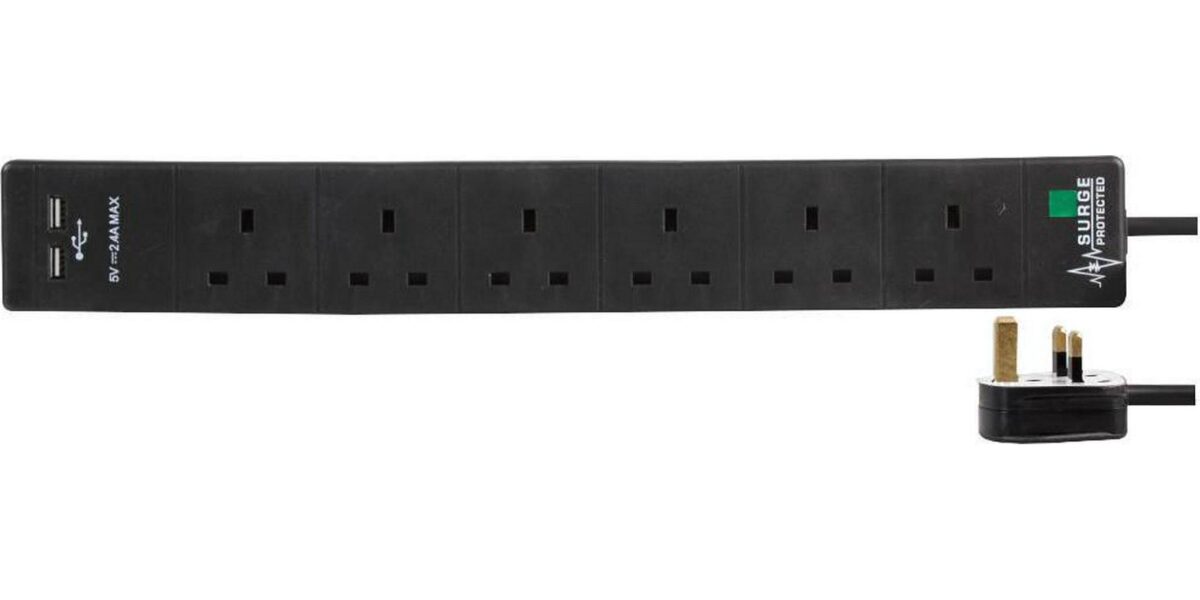 6 Gang Surge Protect b572c8ec651445b569a5012019e163c9