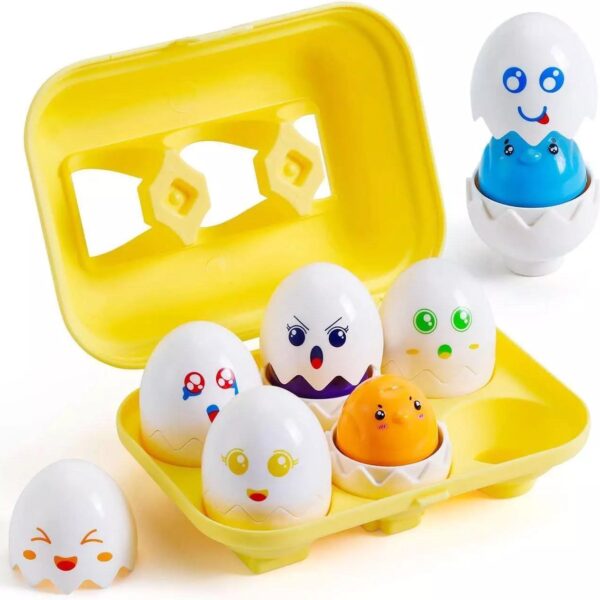 6 Pcs Matching Eggs 17bed516960db19e47fbcedc5cf04d05