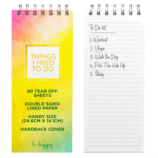 80 Sheet Things To D 9441b1a6b971c31502cf04952e859b97