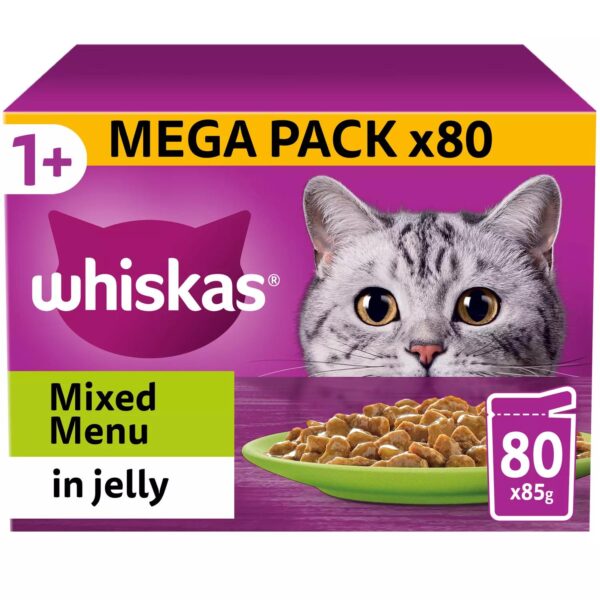 80 x 85g Whiskas 1 M 73ab315ed36fafc2633758fed0d6af94