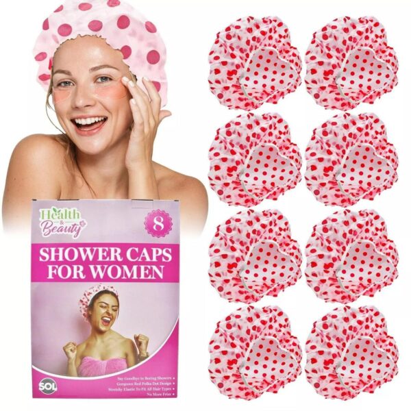 8pk Shower Caps For c34c2149af2bed9876b246be5d576e30