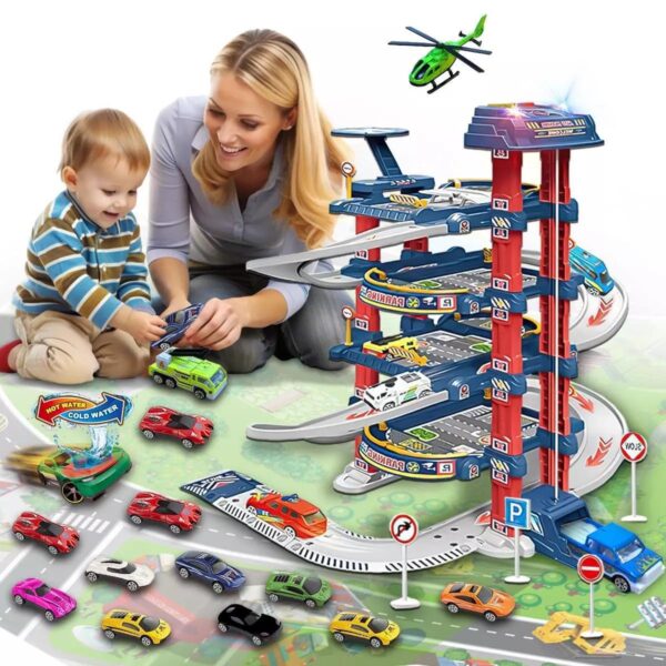 94PCS Kids Car Parki ae8c22caafc4b637ee8e42eb8bb8be65