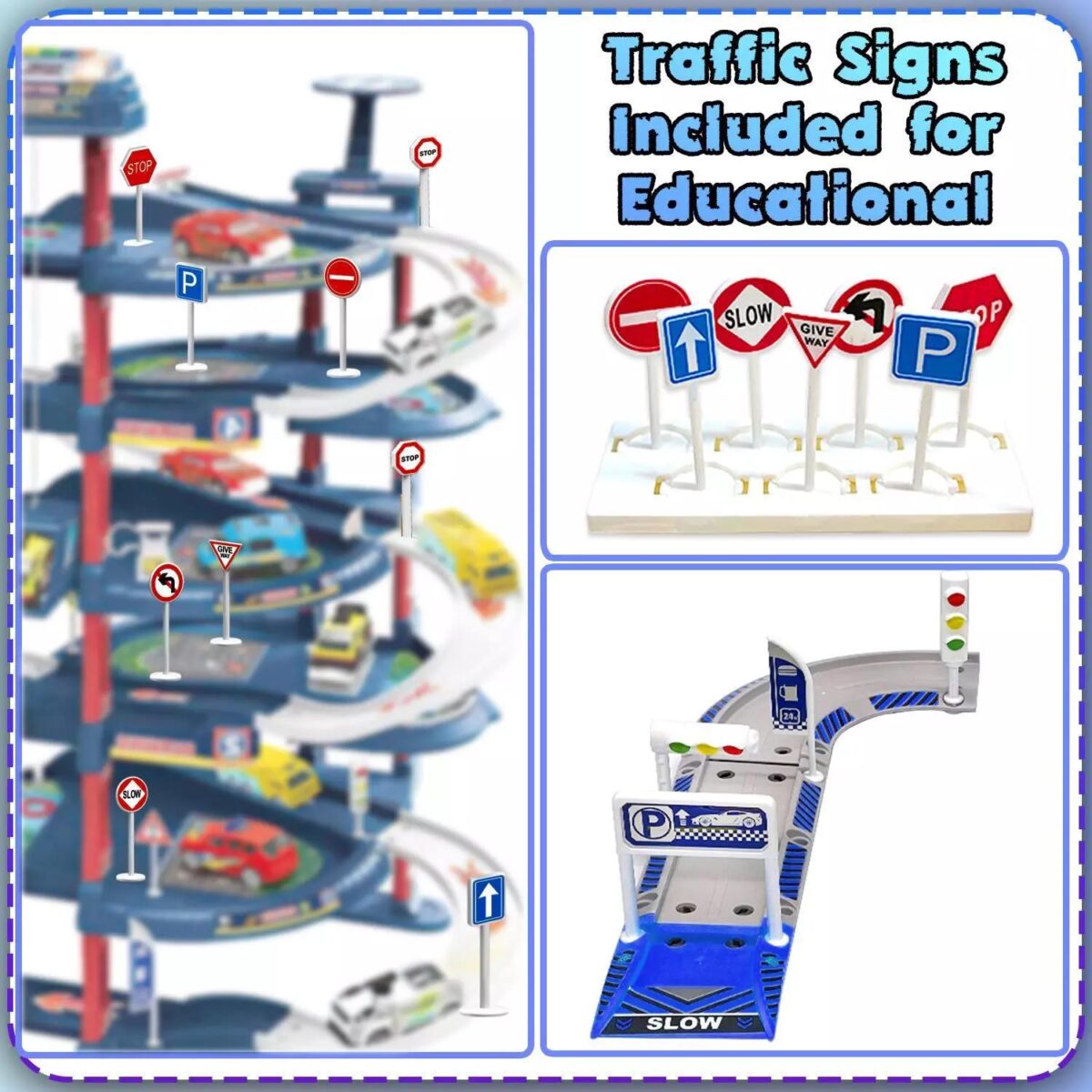 94PCS Kids Car Parki ffbdbdbe4c730c28d95969e05fa940cc