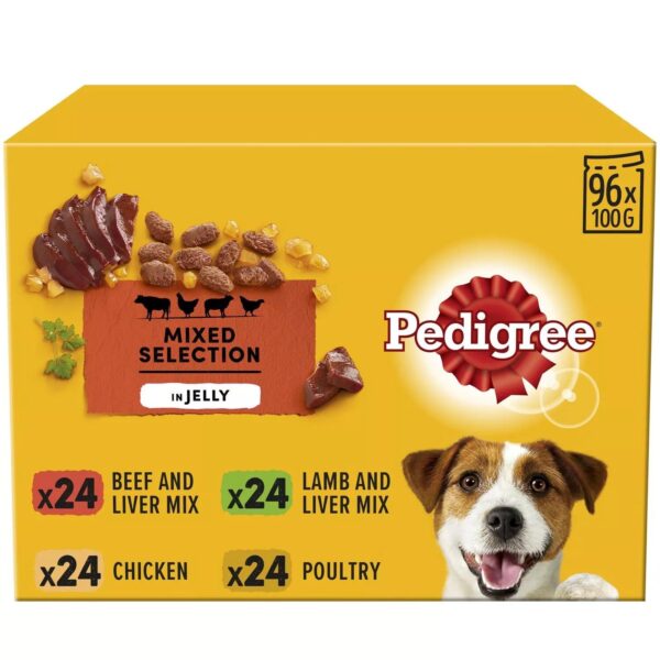 96 x 100g Pedigree A 65b9551e6e291655f709706db8c126f8