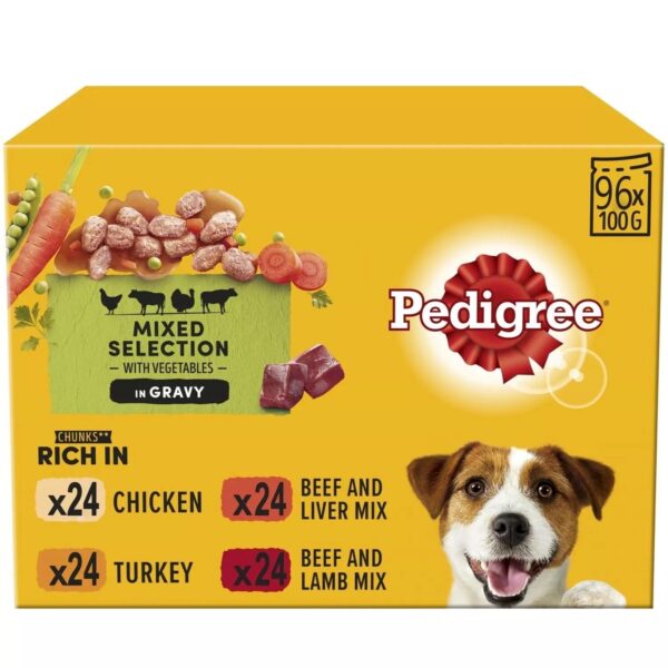 96 x 100g Pedigree A c462bf66ee6827650eb46cbd9e135508