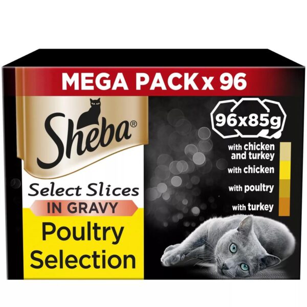 96 x 85g Sheba Selec 18a9ee5400da465cd3dfad5c09bb135b