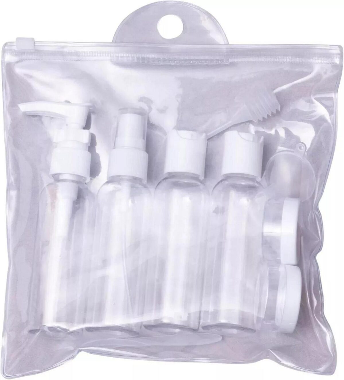 9 Piece Clear Travel 2b22cf61e60625532e9d877d03e385c2