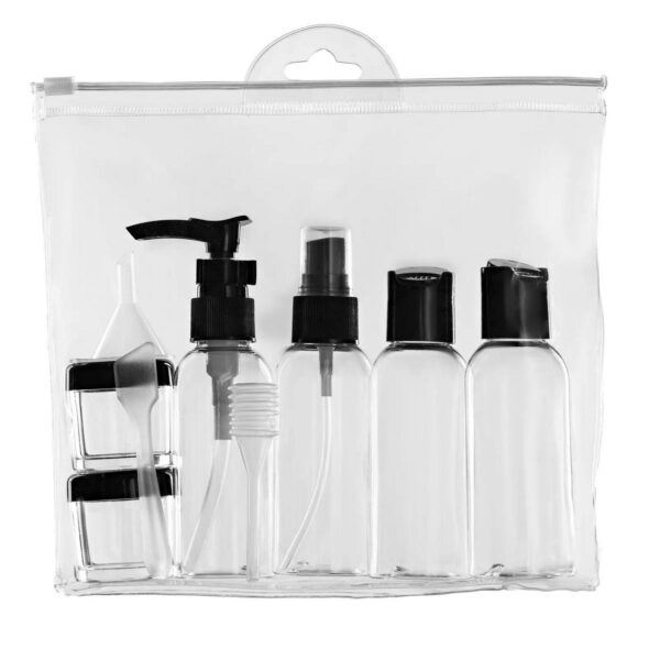 9 Piece Clear Travel e342b9007468397e473d02612d8e7fce