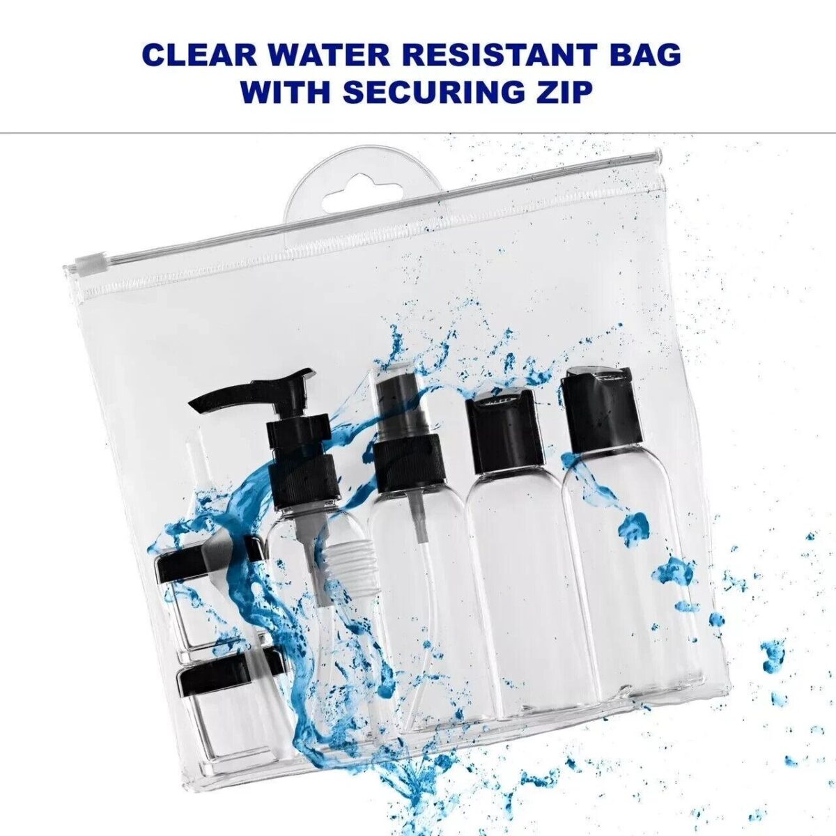 9 Piece Travel Bottl 0d192924c0100b1f543c87d59edeae17