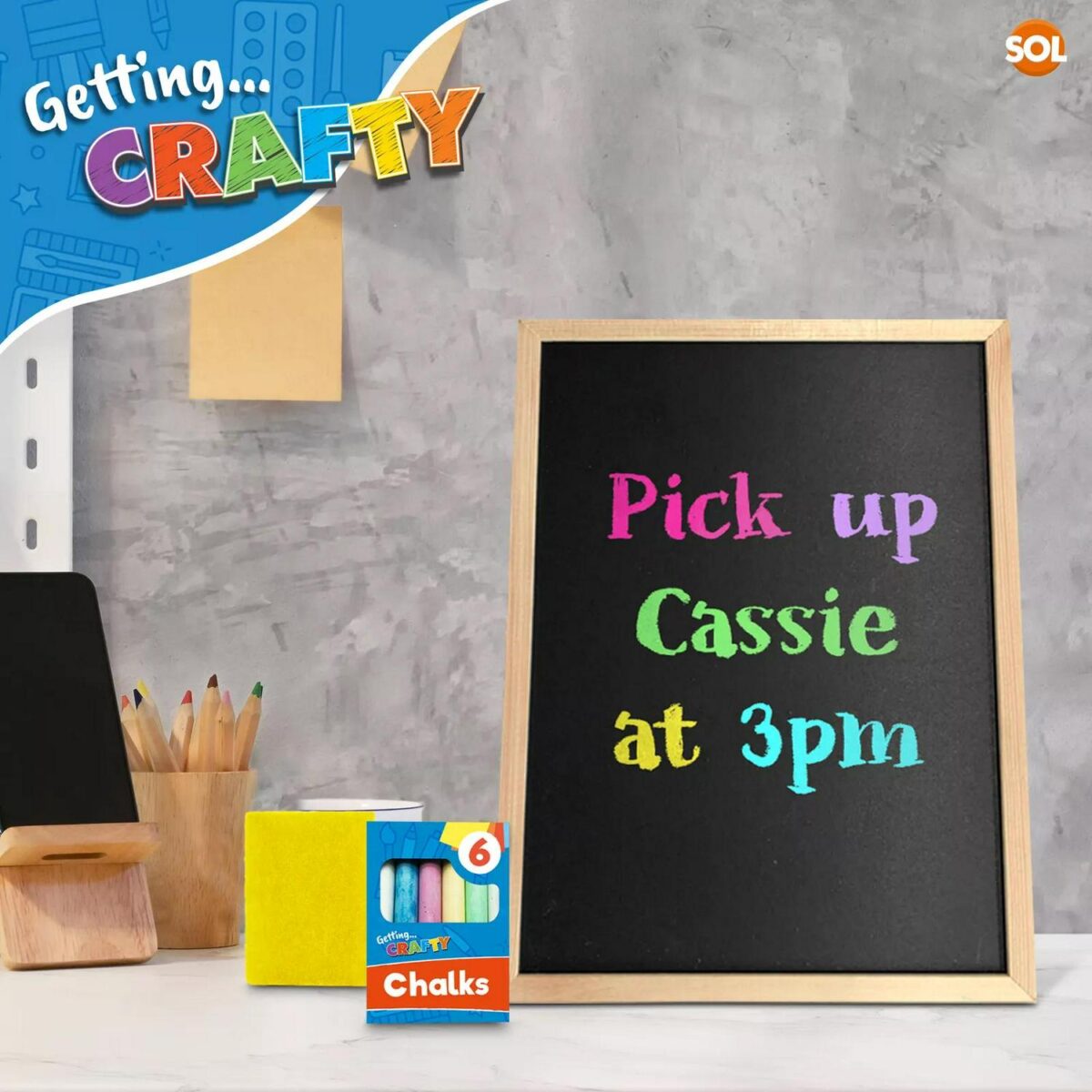 A4 Childrens Chalkbo 9709da8fff297e6b509624b423f37bc0