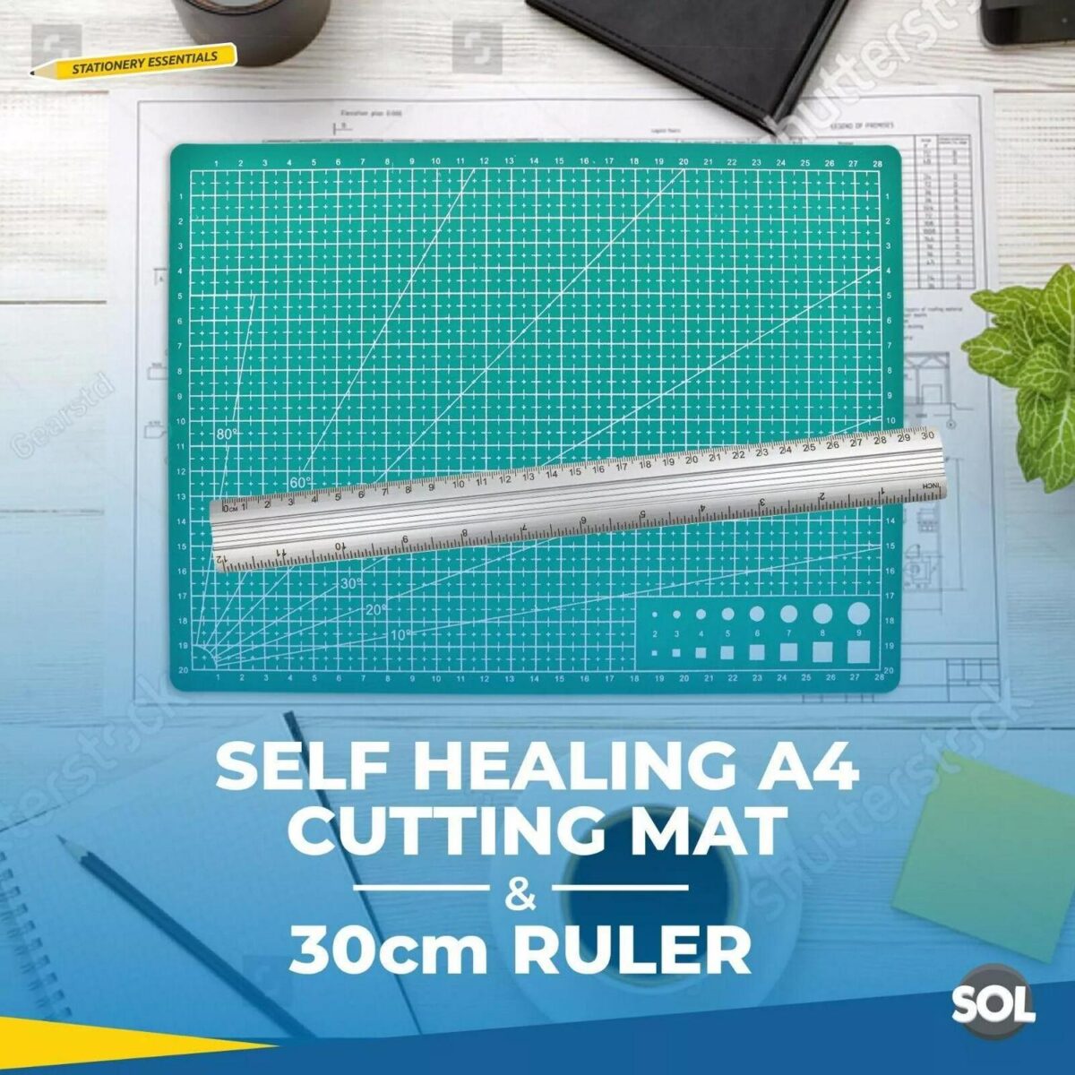 A4 Cutting Mat Self 31318849f874948e542f79d12bf6d7c1