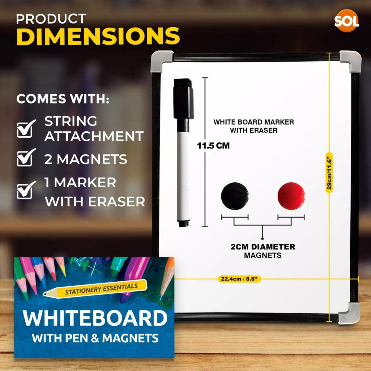 A4 Magnetic Whiteboa 410a3d3b7f7169d1c1cdba56b20d99a0