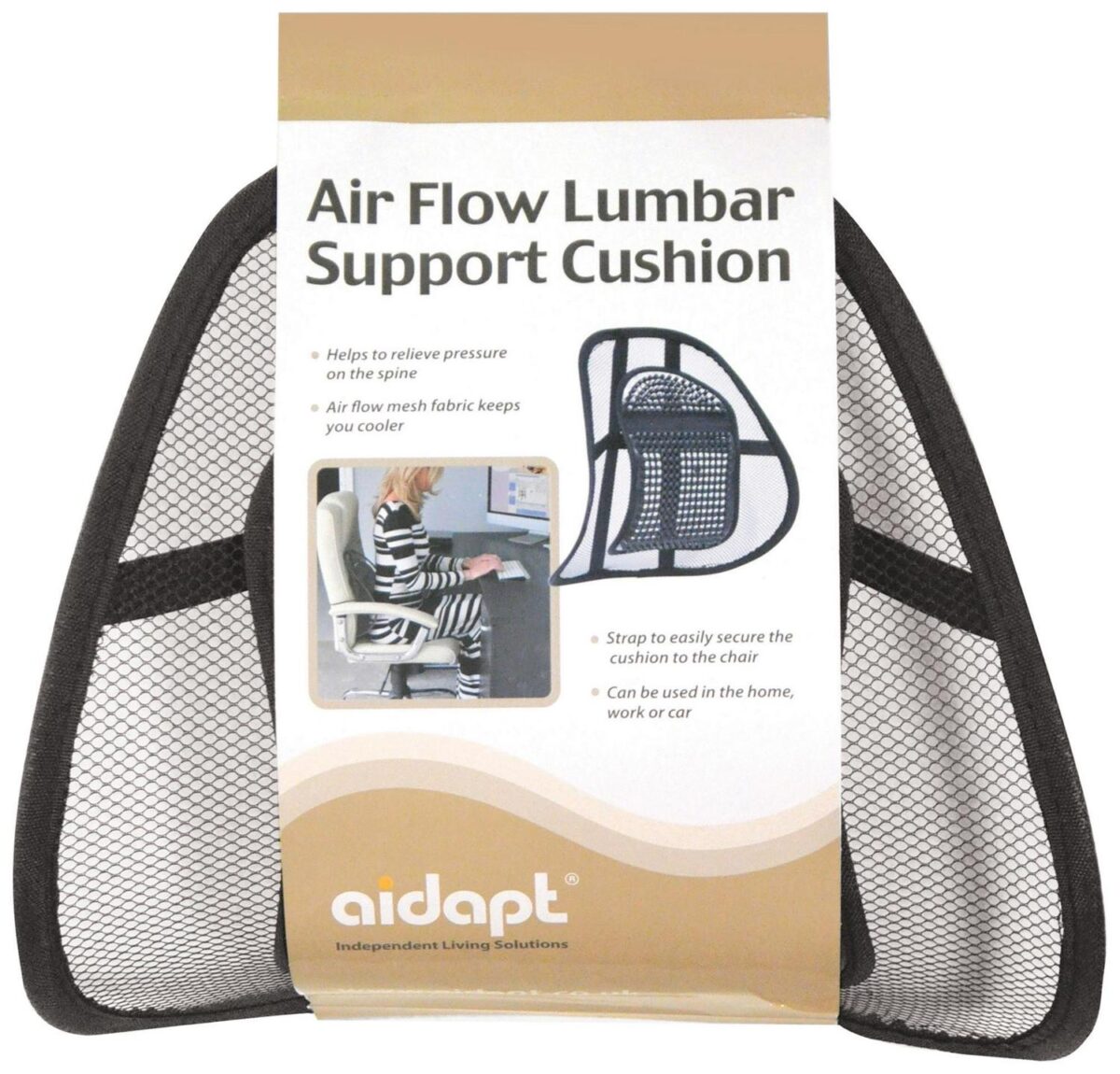 Air Flow Lumbar Supp 206aa09504a93c07ac18b703f45c0572