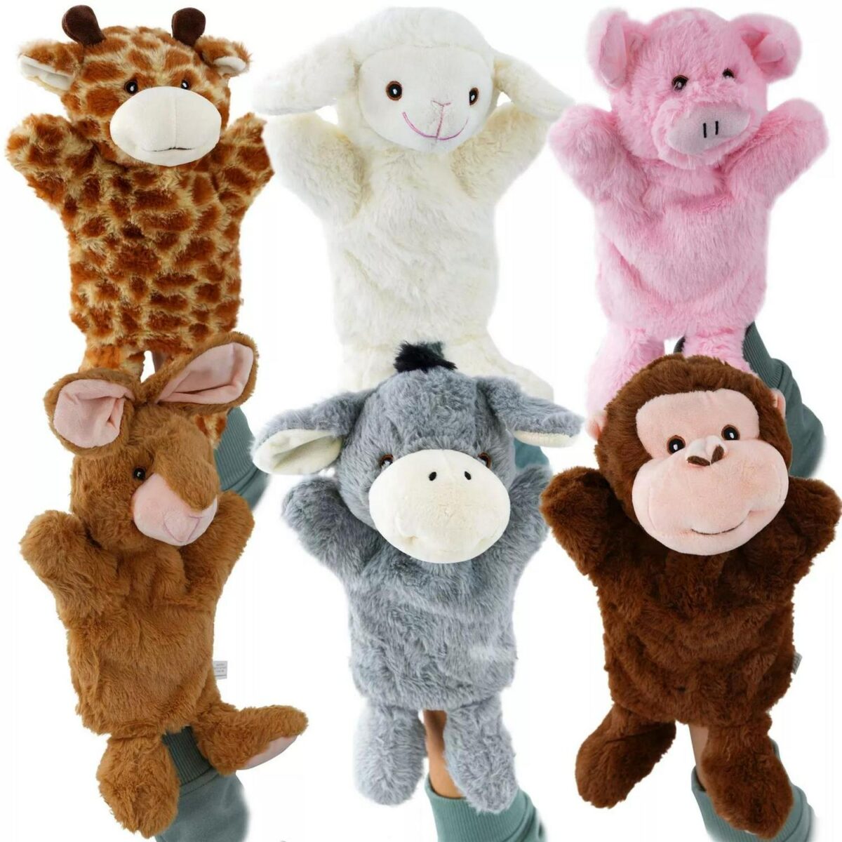 Animal Plush Puppets 53f62ea5be1ff7dce7e2b3f9aa358f4b