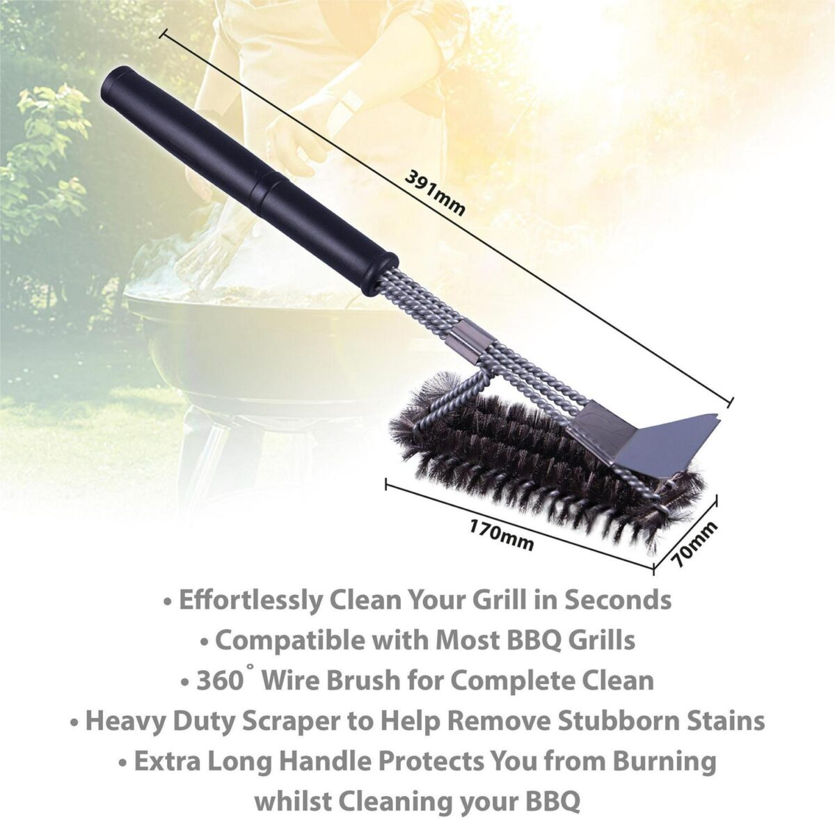 BBQ Cleaning Brush w dfeabb59c10092d3d2e33a99dae0e12f