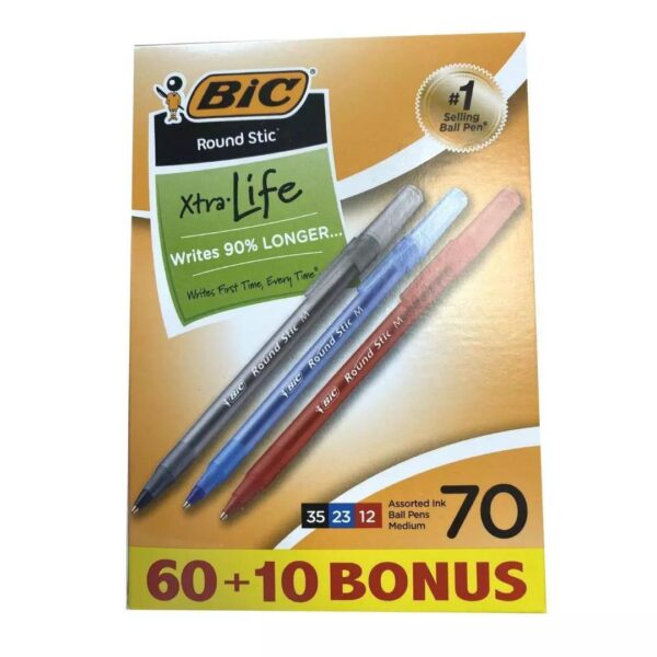 BIC Round Stic Mediu b45022850ce4f63a413cf9f8e1bd497d